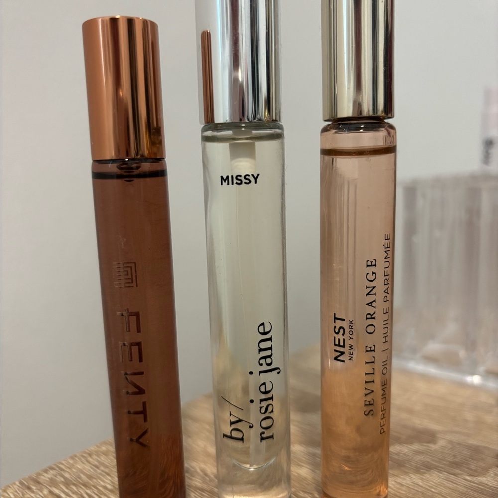 Perfume Set (Fenty, By Rosie Jane, NEST) New + Lightly Used